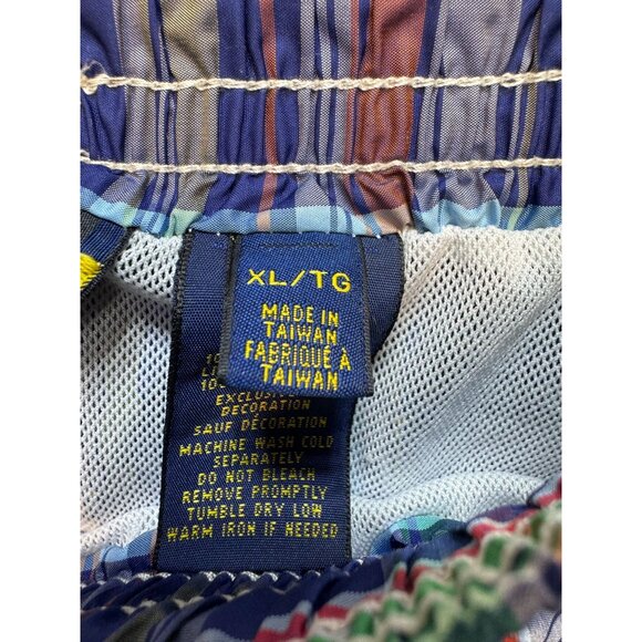 Polo Ralph Lauren Men's Traveller Swim Short Cruise Plaid Sz XL Multi Lightweigh - Picture 4 of 15